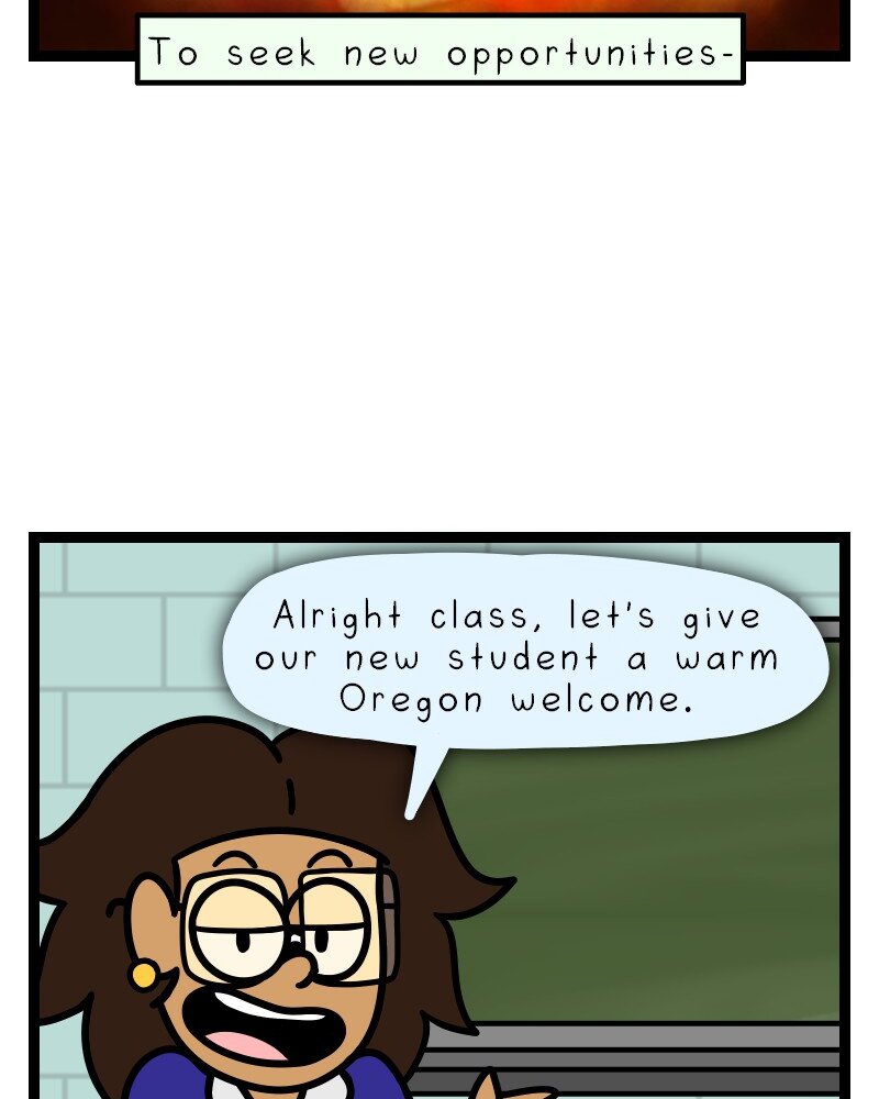 Life of a Highschool Slime - Episode 1, Page 5: Sophomore Year- Chapter 1